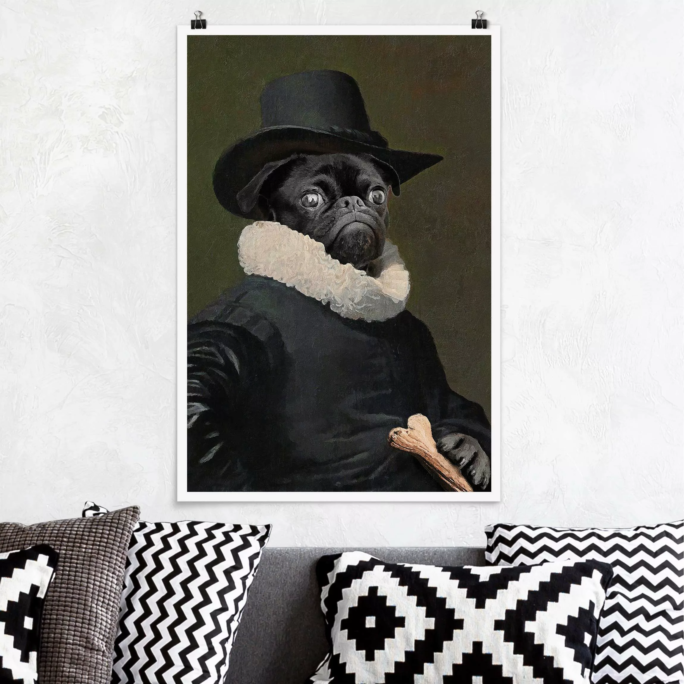 Poster Lord Frenchie günstig online kaufen