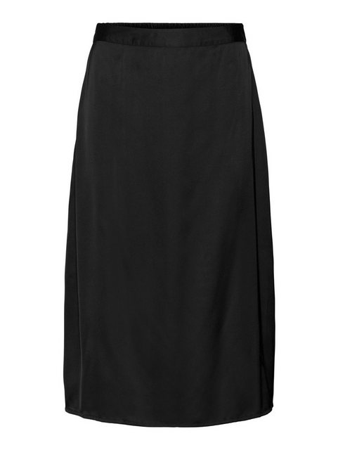 Vero Moda Sommerrock Midi Rock Elegant Knielang Satin Weit VMNOA 6478 in Sc günstig online kaufen