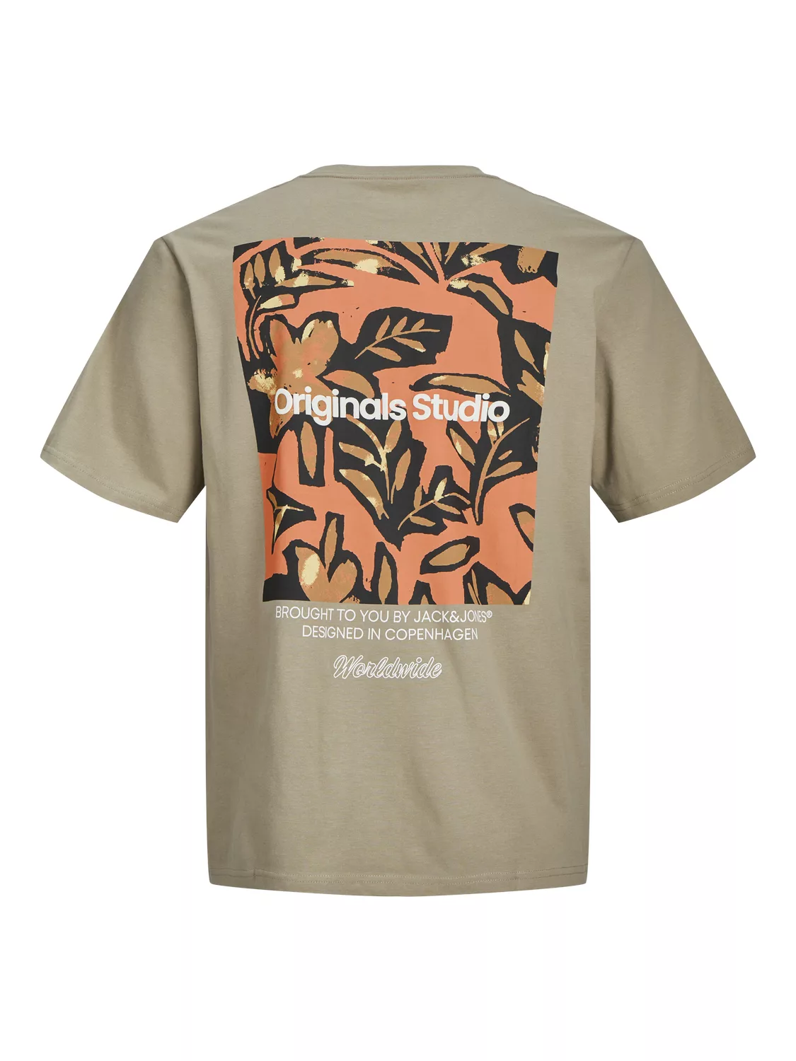 Jack & Jones Herren Rundhals T-Shirt JORSEQUOIA BACK - Relaxed Fit günstig online kaufen