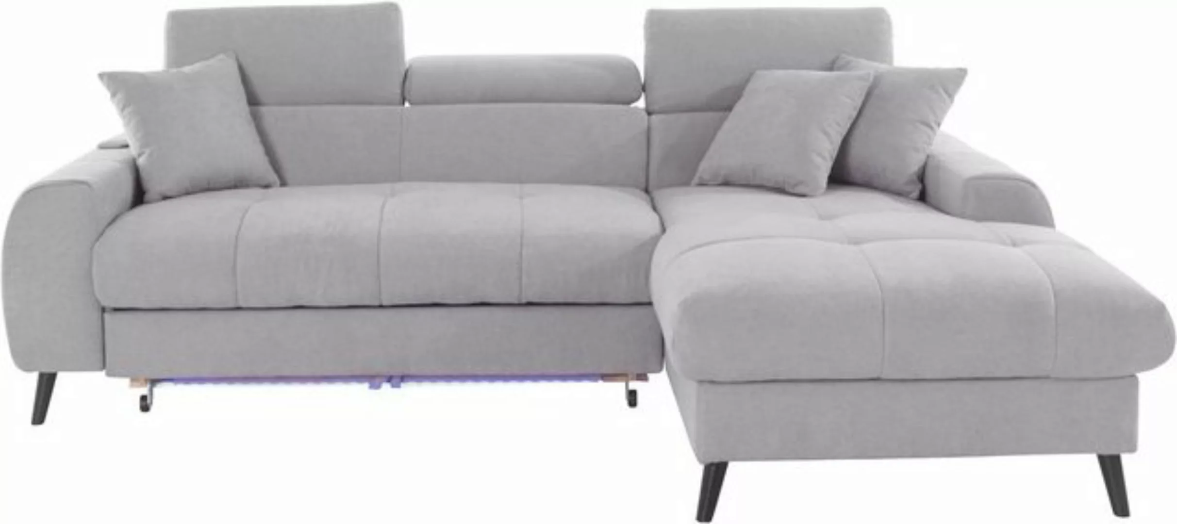 COTTA Ecksofa Mia L-Form, 3-tlg.-Kissen-Set, Recamiere, wahlweise mit oder günstig online kaufen