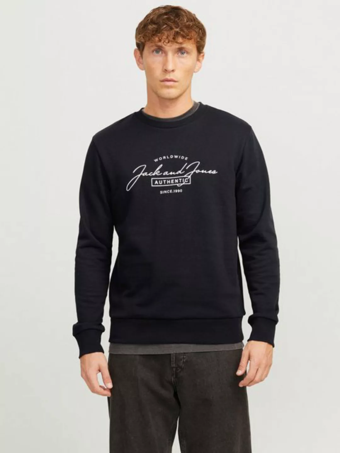 Jack & Jones Sweatshirt "JJFERRIS SWEAT CREW NECK" günstig online kaufen