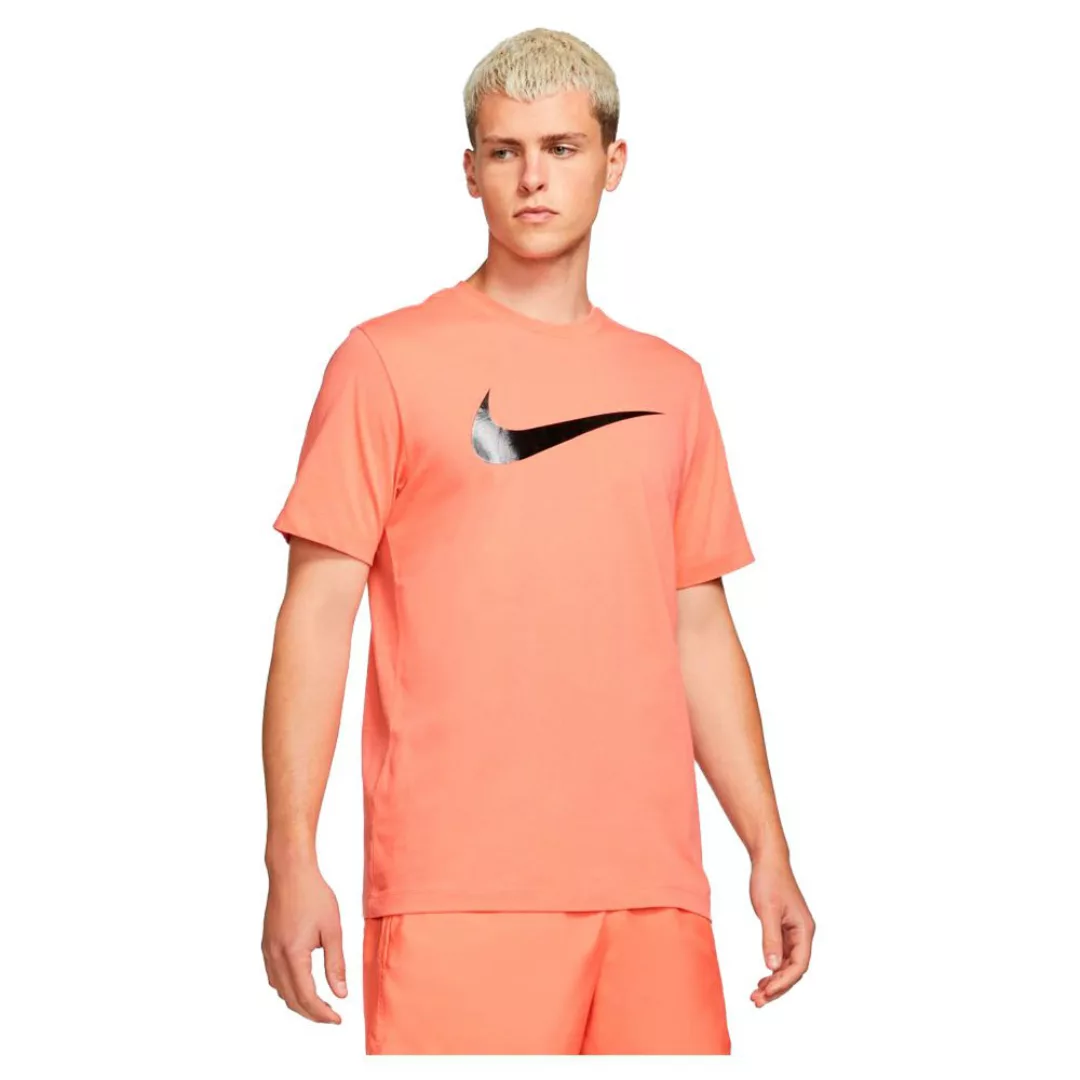 Nike Sportswear Swoosh Kurzarm T-shirt M Magic Ember / Black günstig online kaufen
