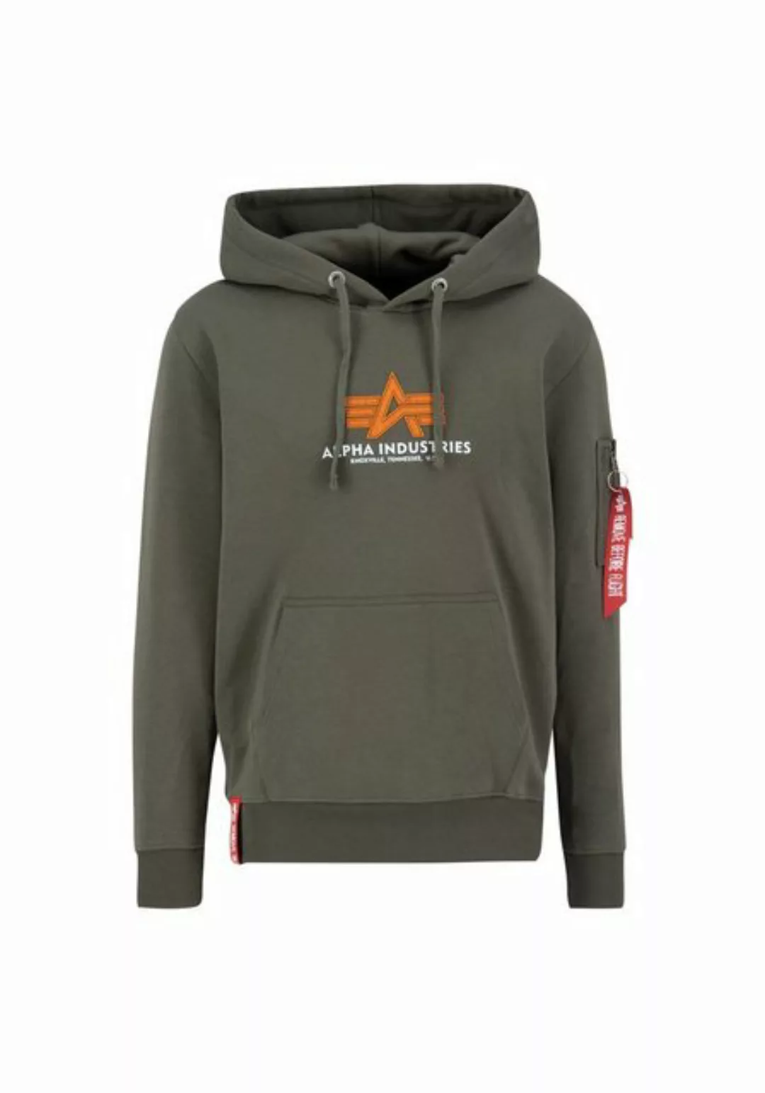 Alpha Industries Hoodie ALPHA INDUSTRIES Men - Hoodies Basic Hoody Rubber günstig online kaufen