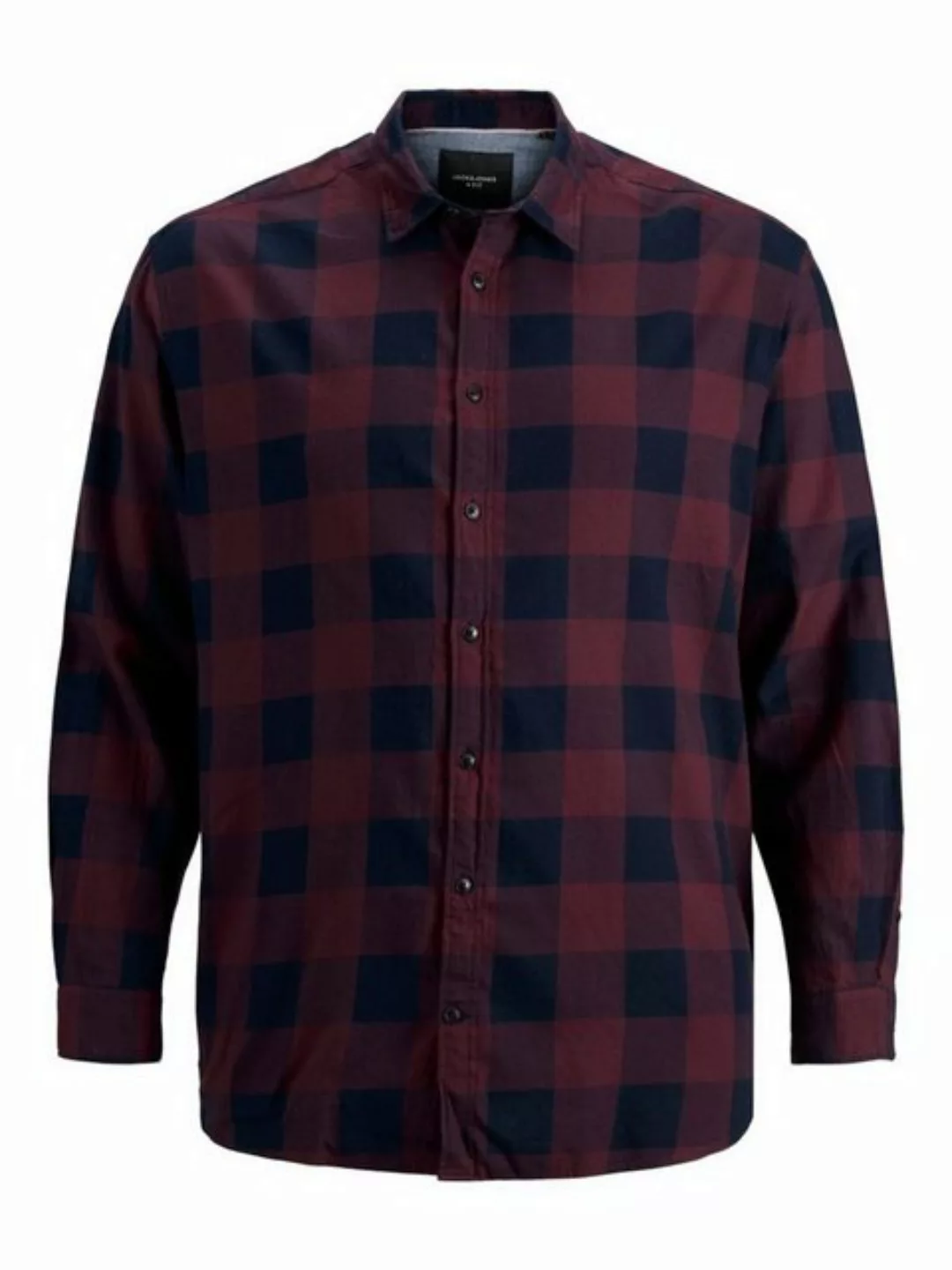 Jack & Jones Langarmhemd KARO PLUS SIZE HEMD günstig online kaufen