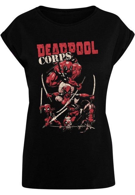 ABSOLUTE CULT T-Shirt ABSOLUTE CULT Damen Ladies Deadpool - Family Corps T- günstig online kaufen