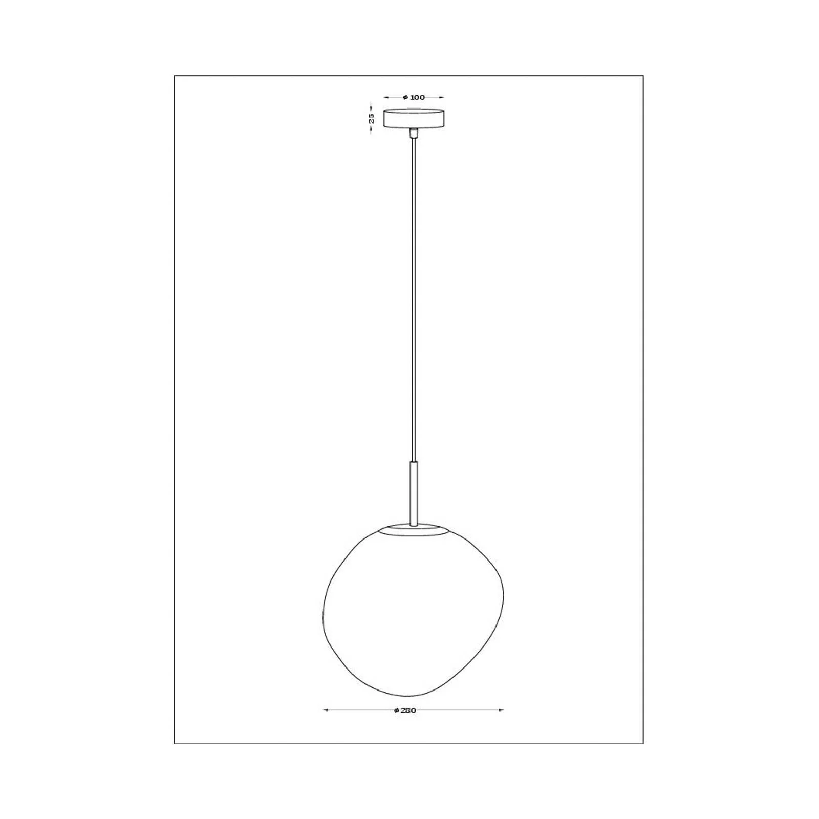 Pendelleuchte Canopeus in Grün und Schwarz E27 280mm günstig online kaufen