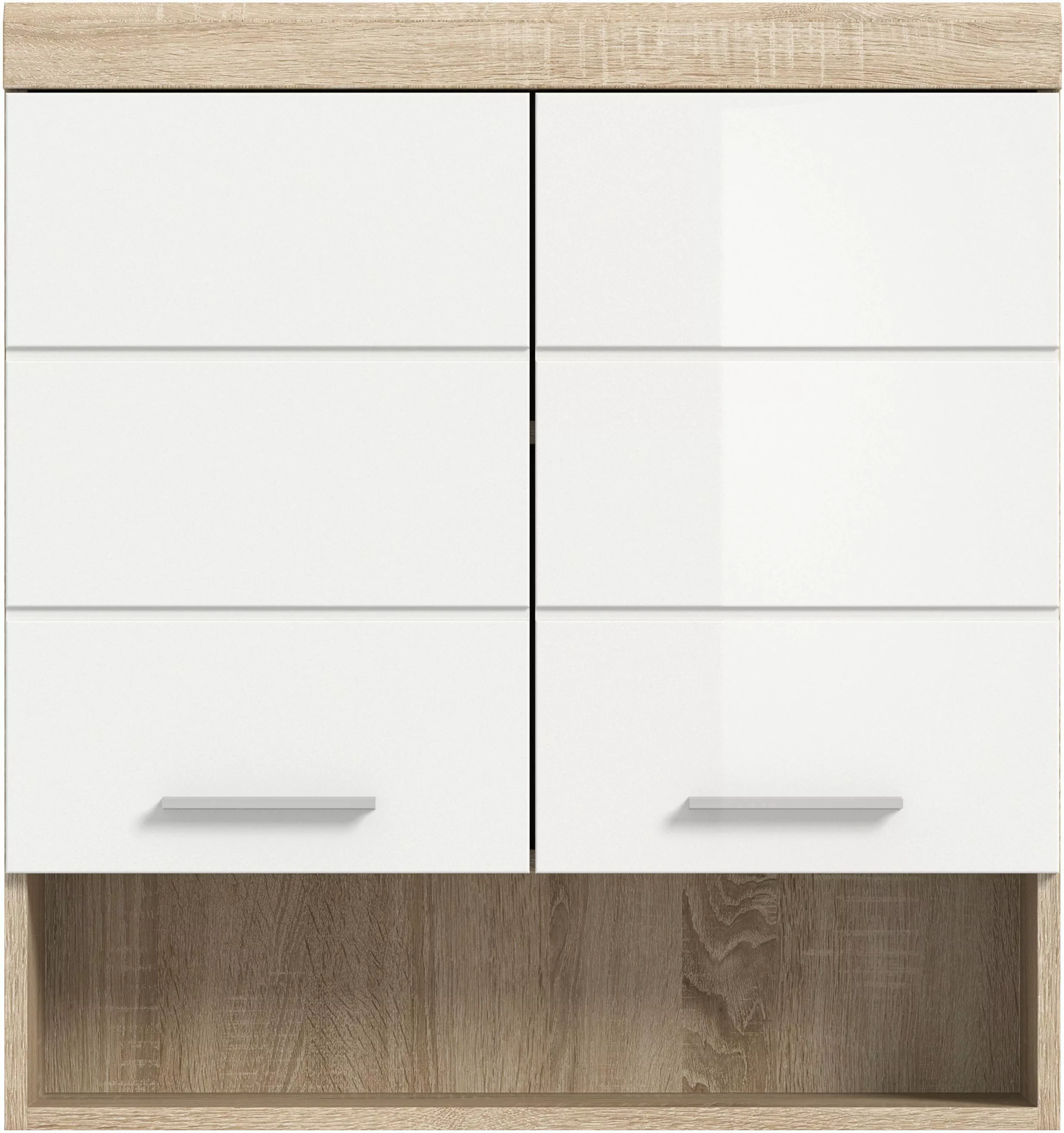 INOSIGN Hängeschrank "Siena, Breite 74cm, 2 Türen, 1 offenes Fächer, MDF-Fr günstig online kaufen