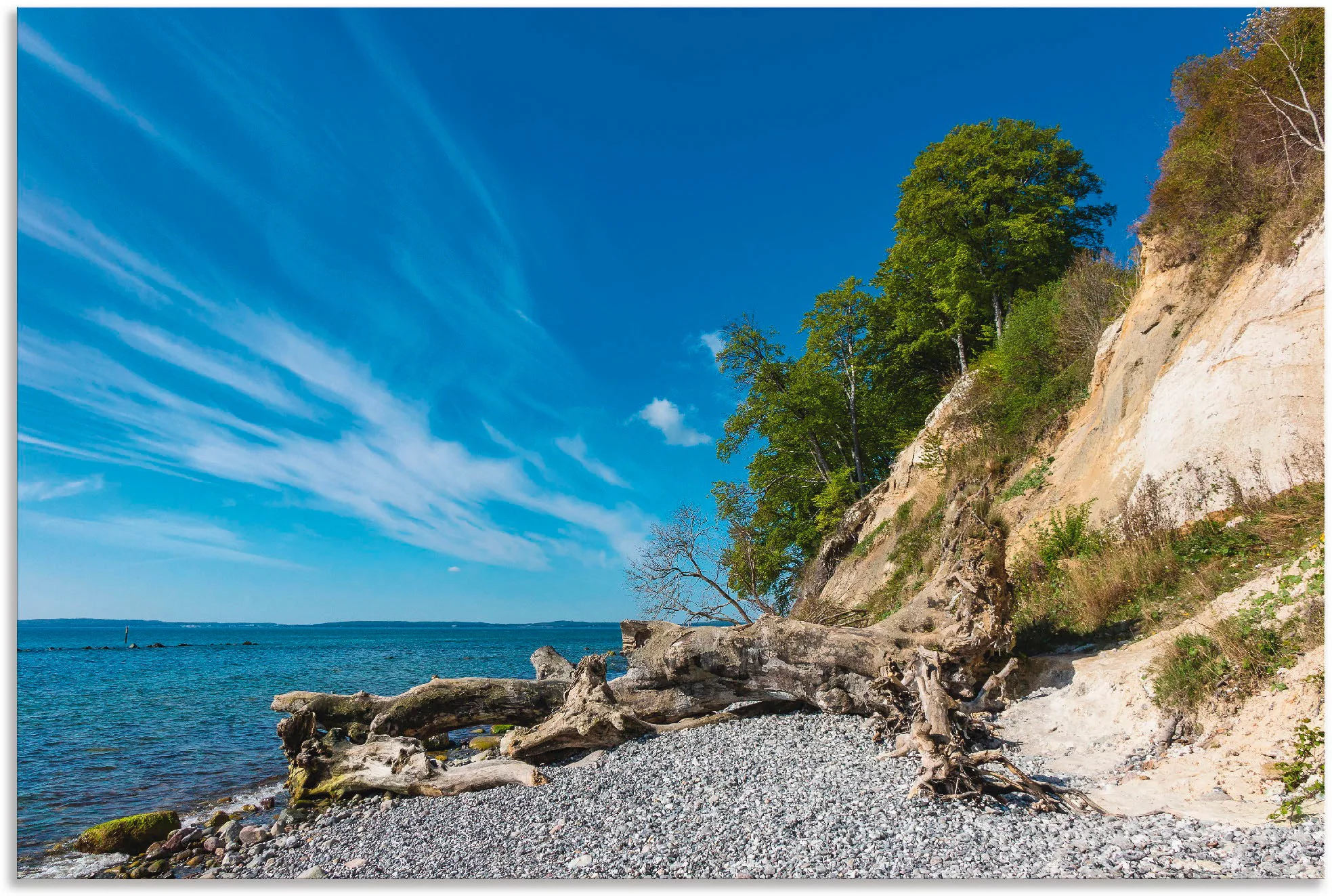 Artland Wandbild »Kreidefelsen auf der Insel Rügen II«, Küste, (1 St.), als günstig online kaufen