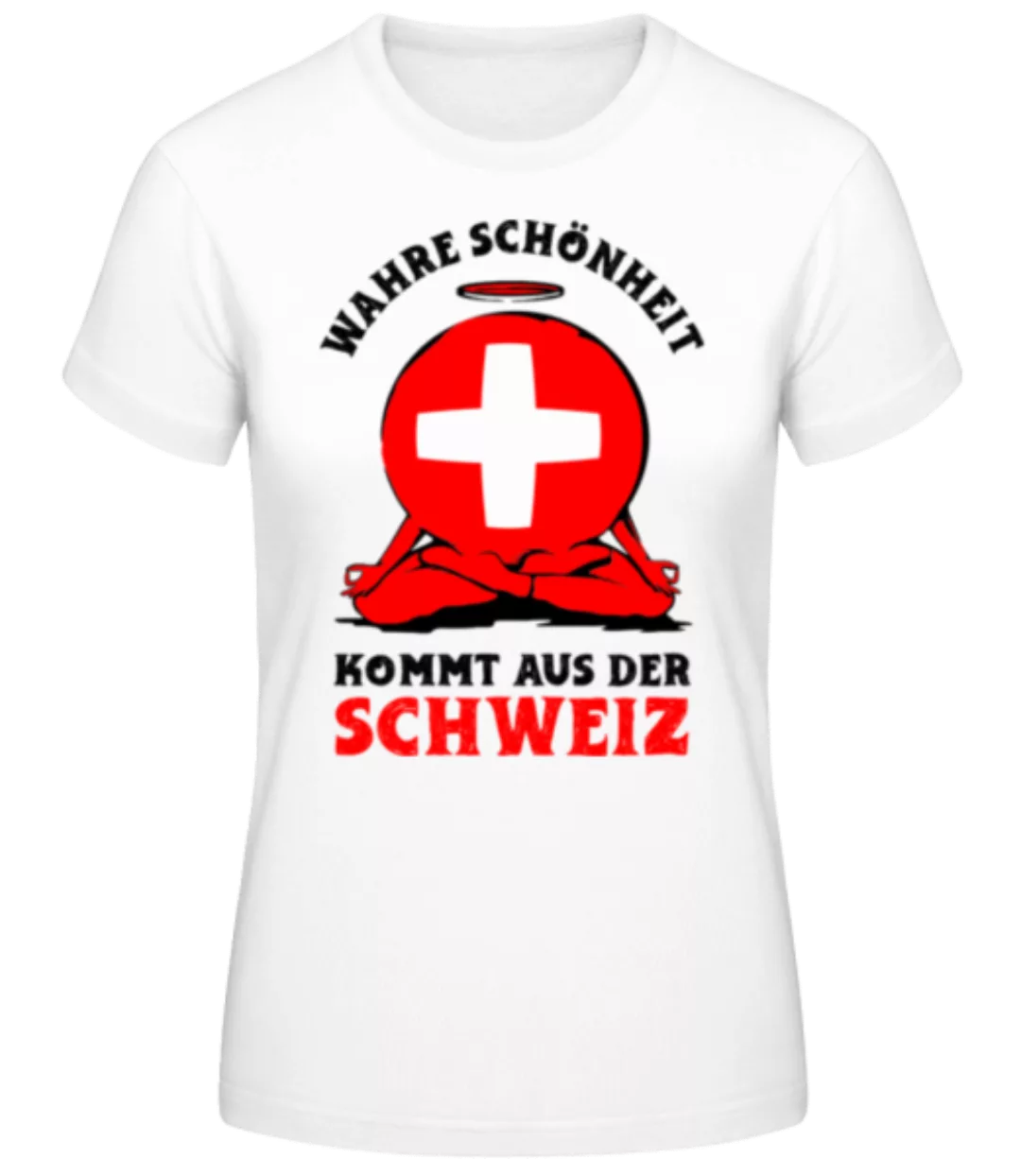 Wahre Schönheit Aus Der Schweiz · Frauen Basic T-Shirt günstig online kaufen