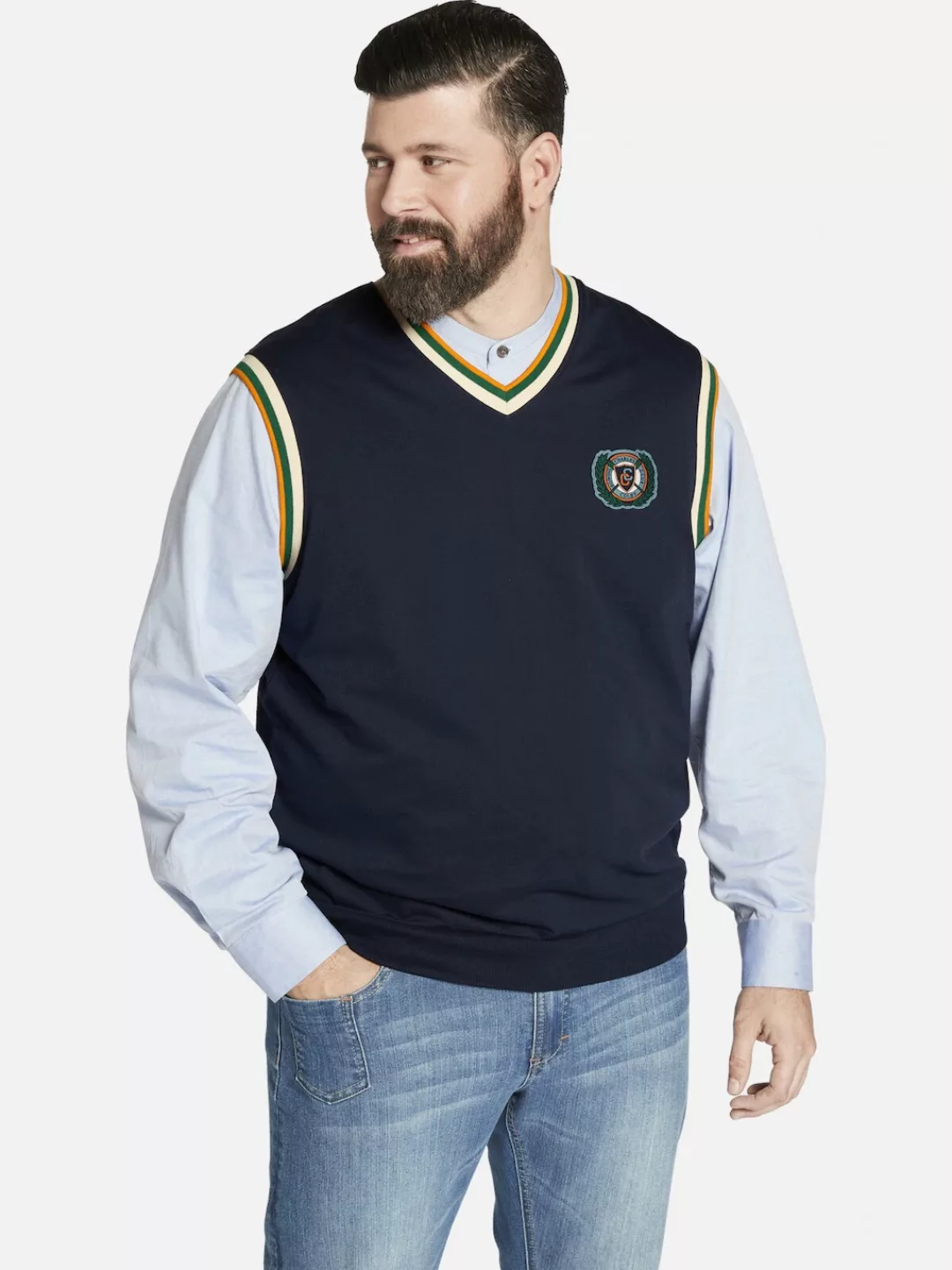 Charles Colby Sweater "Pullunder EARL NAOMHAM" günstig online kaufen