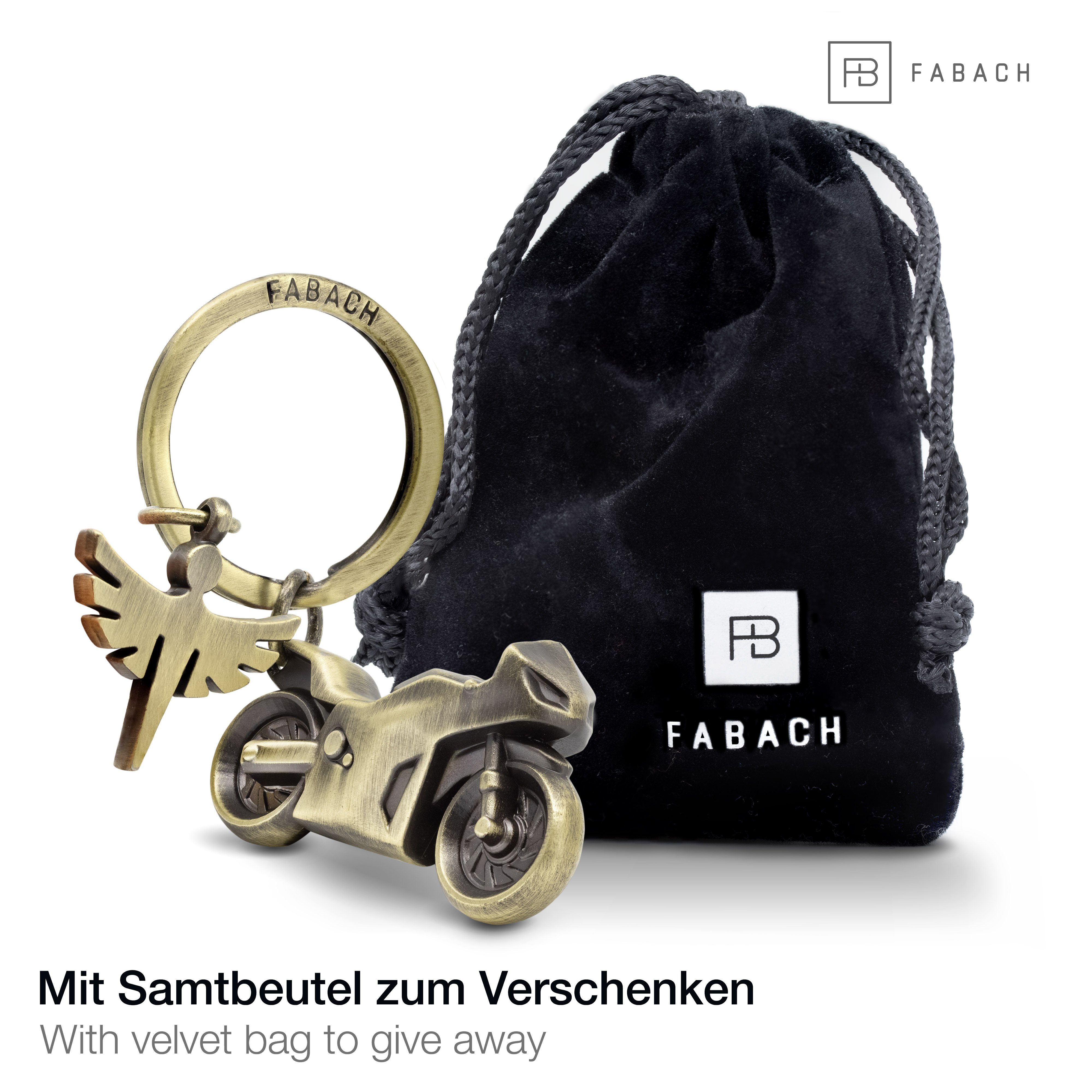 FABACH Schlüsselanhänger Motorrad Schlüsselanhänger - Schutzengel günstig online kaufen