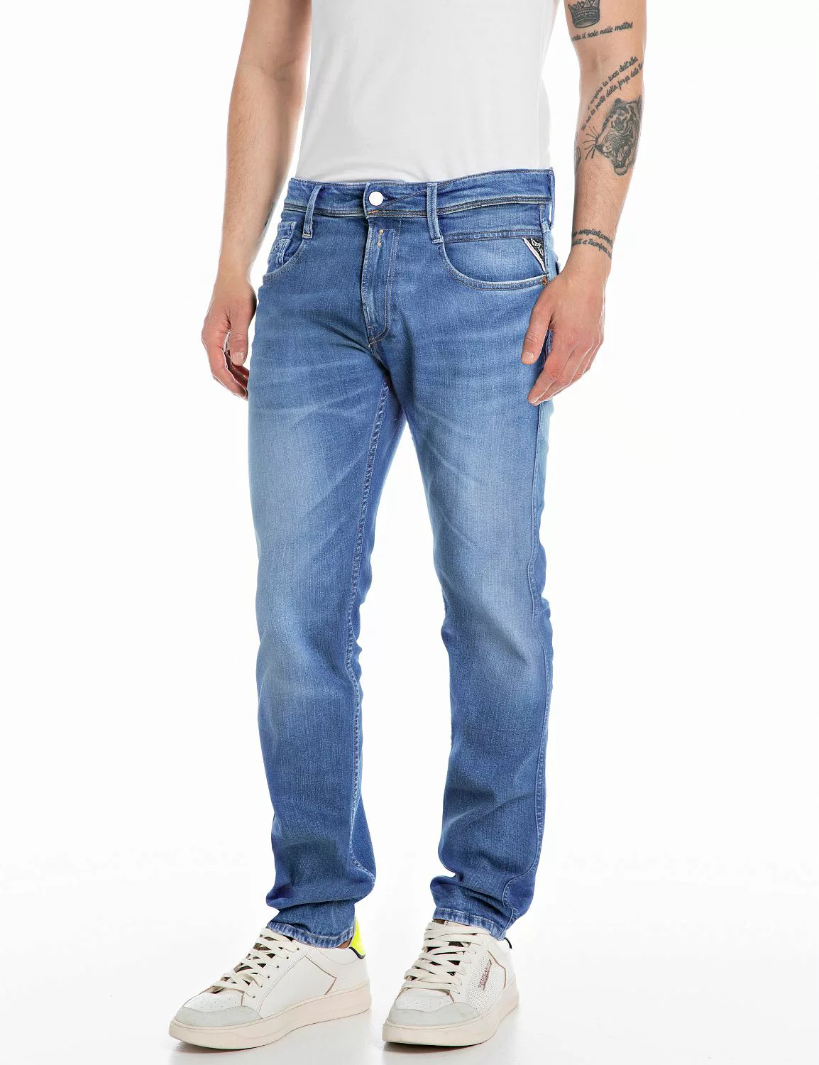 Replay Slim-fit-Jeans "Anbass" günstig online kaufen