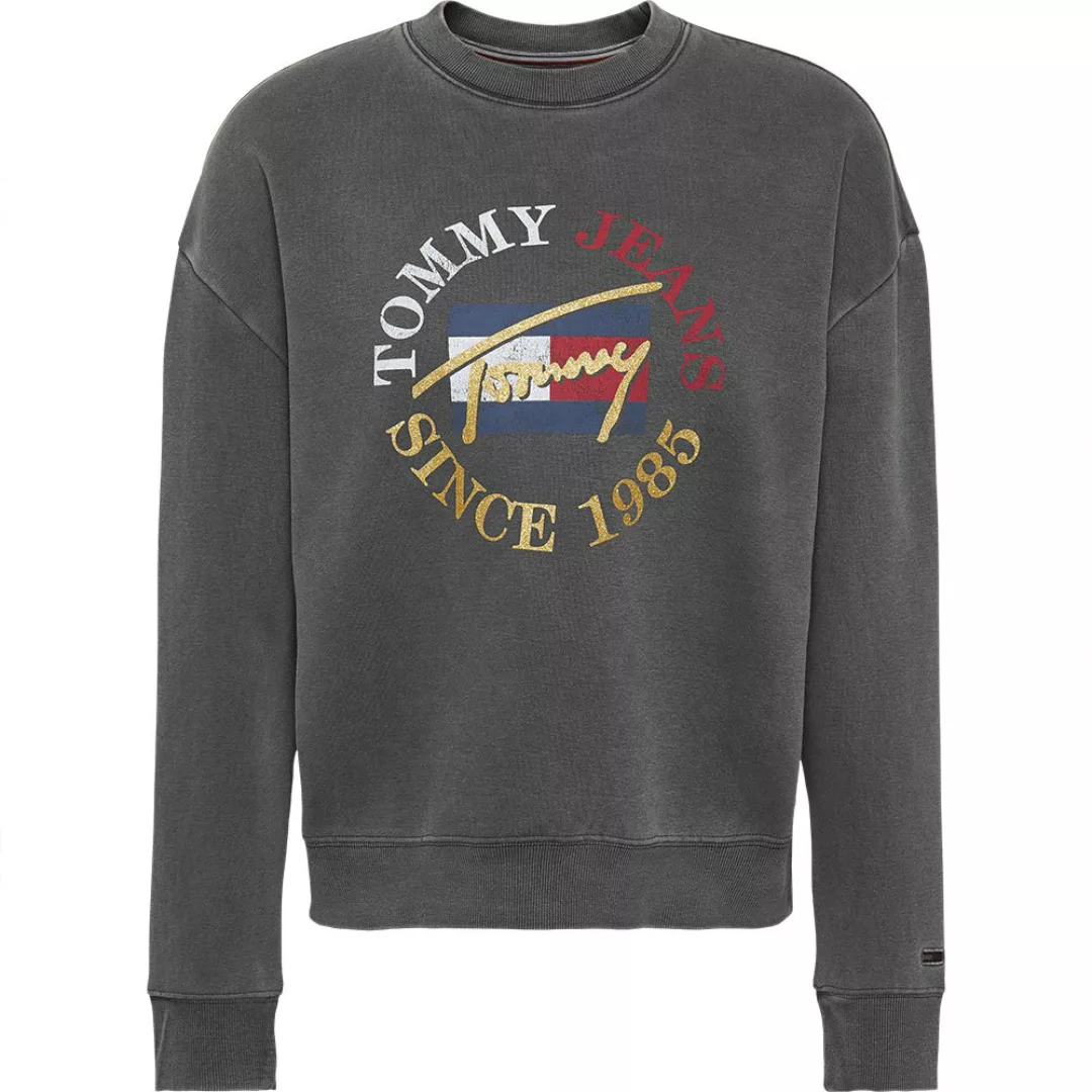 Tommy Jeans Lg Relaxed Vintage Bronze 2 Sweatshirt M Black günstig online kaufen