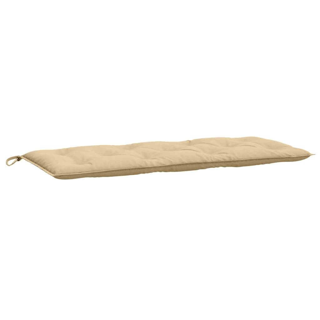 vidaXL Sitzauflage Gartenbank-Auflage Melange Beige 120x50x7 günstig online kaufen