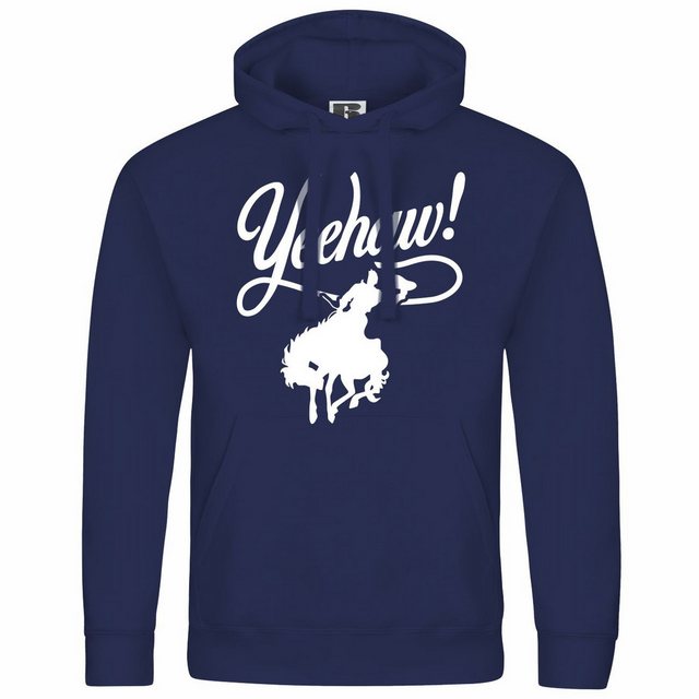 deinshirt Kapuzenpullover Herren Kapuzenpullover Yeehaw Mit Print Motiv, Gr günstig online kaufen