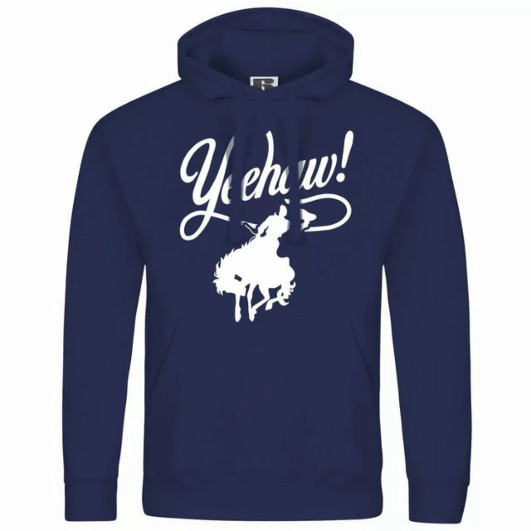 deinshirt Kapuzenpullover Herren Kapuzenpullover Yeehaw Mit Print Motiv, Gr günstig online kaufen