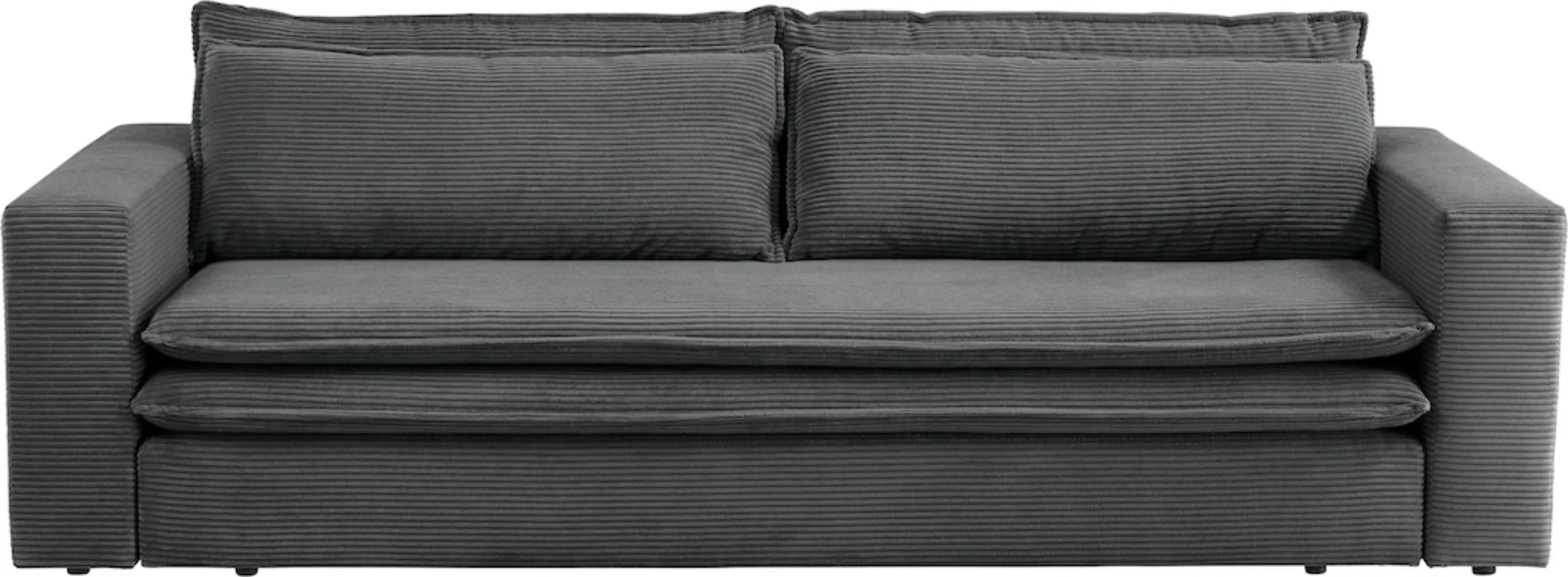 Places of Style Sitzgruppe "PIAGGE", (2 tlg.), 3-Sitzer-Sofa mit Bettfunkti günstig online kaufen