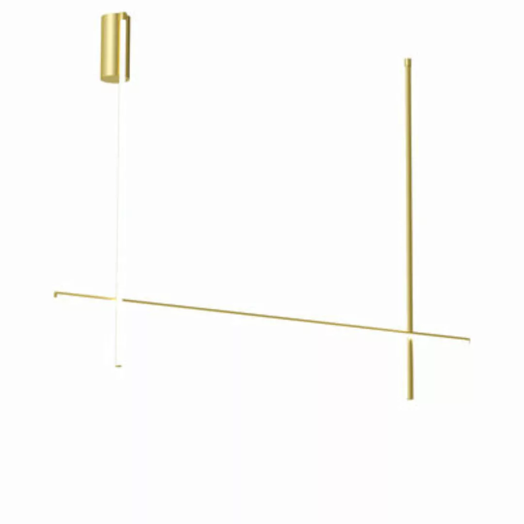 Deckenleuchte Coordinates C2 gold metall LED / L 176 x H 137 cm - Flos - Me günstig online kaufen