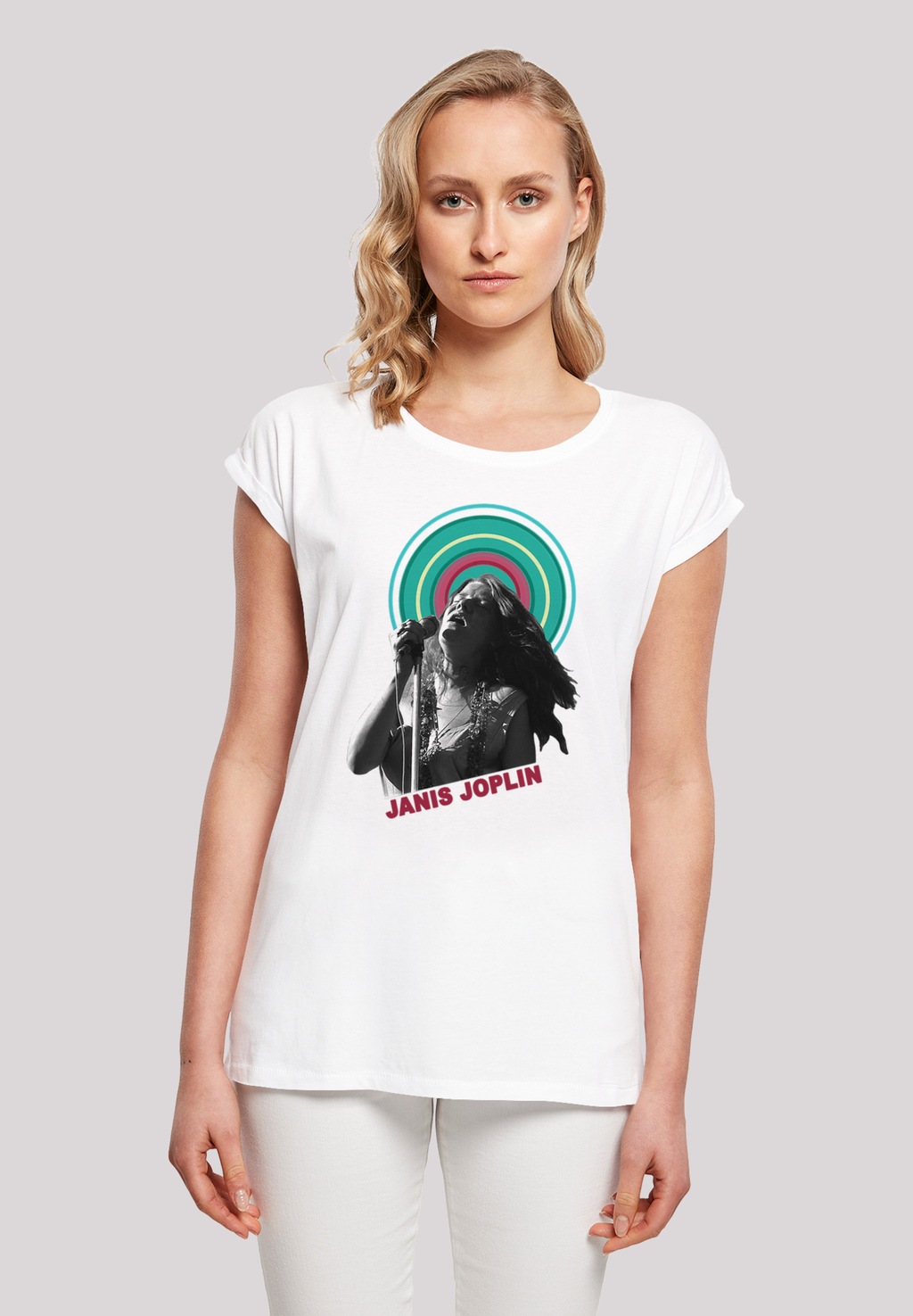 F4NT4STIC T-Shirt "Janis Joplin Halo Photo", Print günstig online kaufen