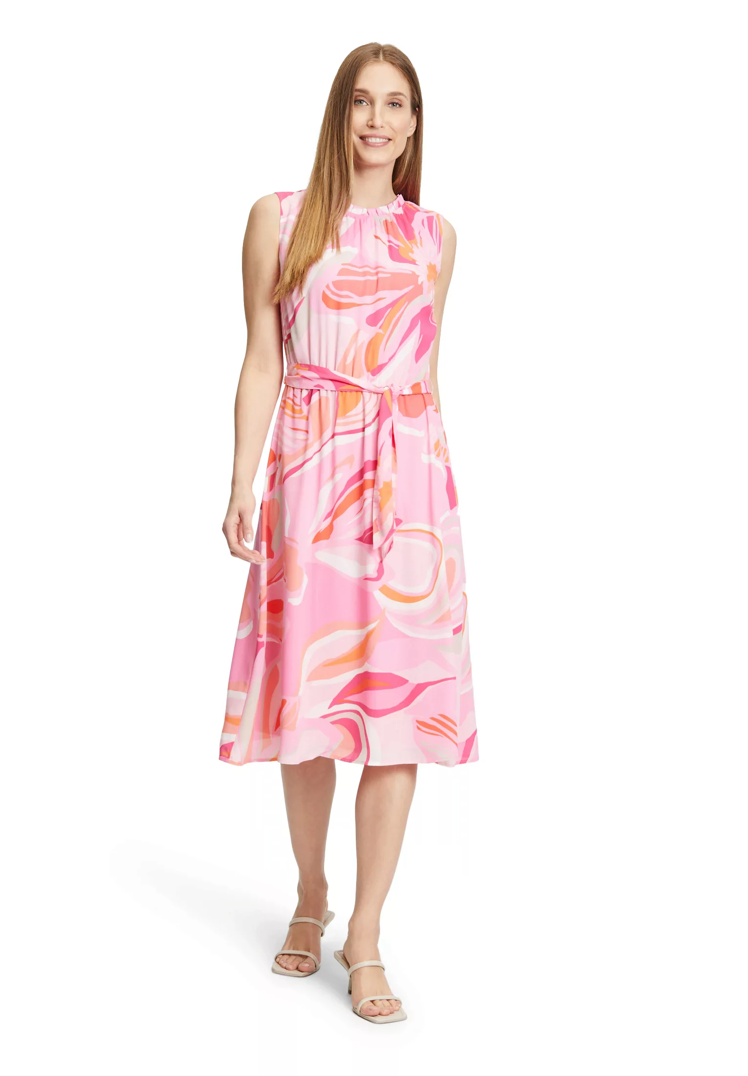 Betty Barclay Midikleid "Betty Barclay Midikleid mit Raffung", Druck günstig online kaufen