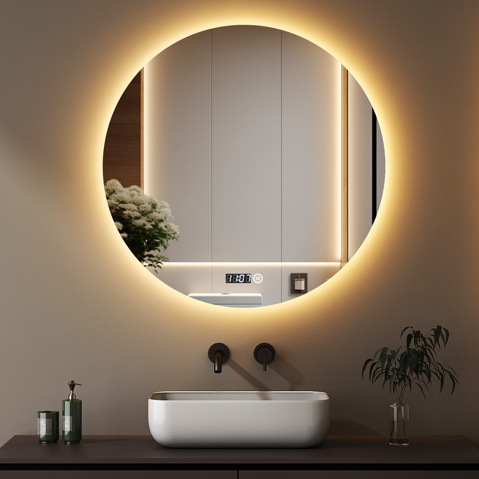 WDWRITTI Badspiegel Led 50x70 80x60 100x60 günstig online kaufen