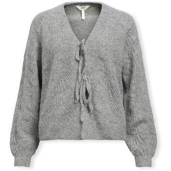 Object  Pullover Noos Flora RE Cardigan - Medium Grey Melange günstig online kaufen