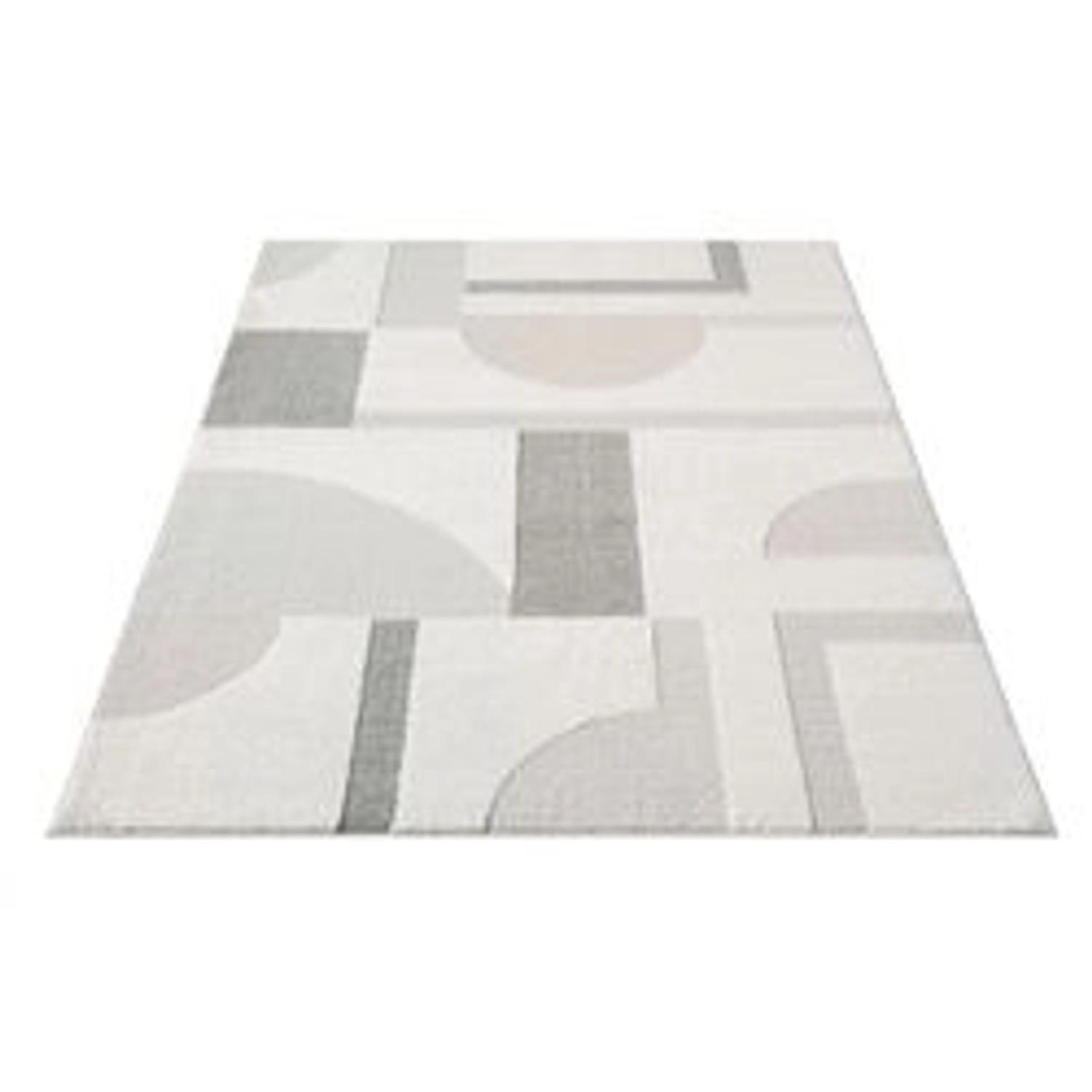 payé Teppich Ello 9992 Boho Flachflor 120x170 cm Grau günstig online kaufen