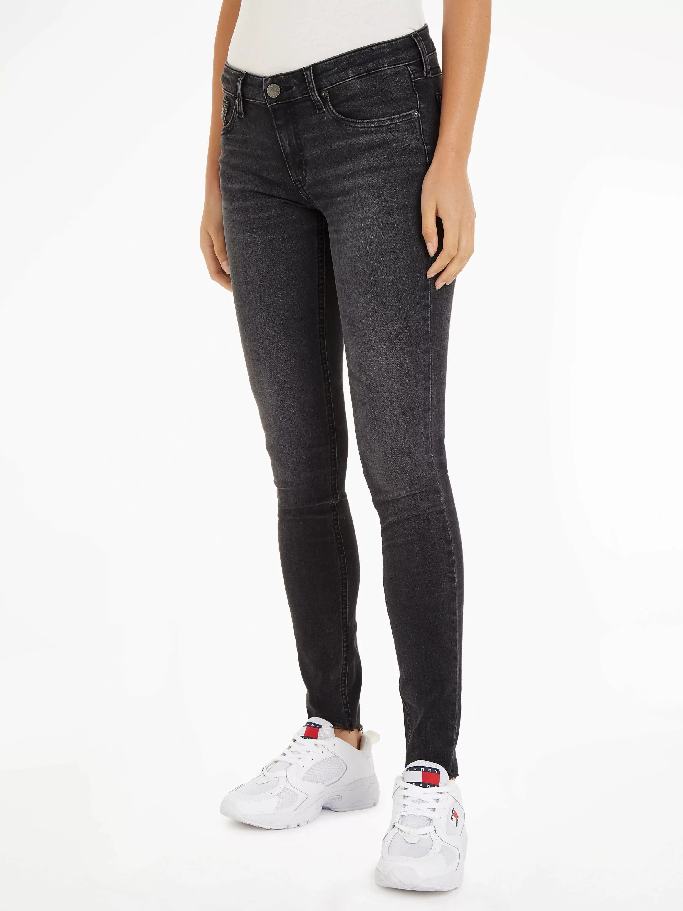 Tommy Jeans Slim-fit-Jeans Skinny Jeans Marken Low Waist Mittlere Leibhöhe günstig online kaufen