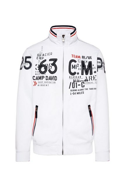 CAMP DAVID Hoodie mit Label-Applikationen günstig online kaufen