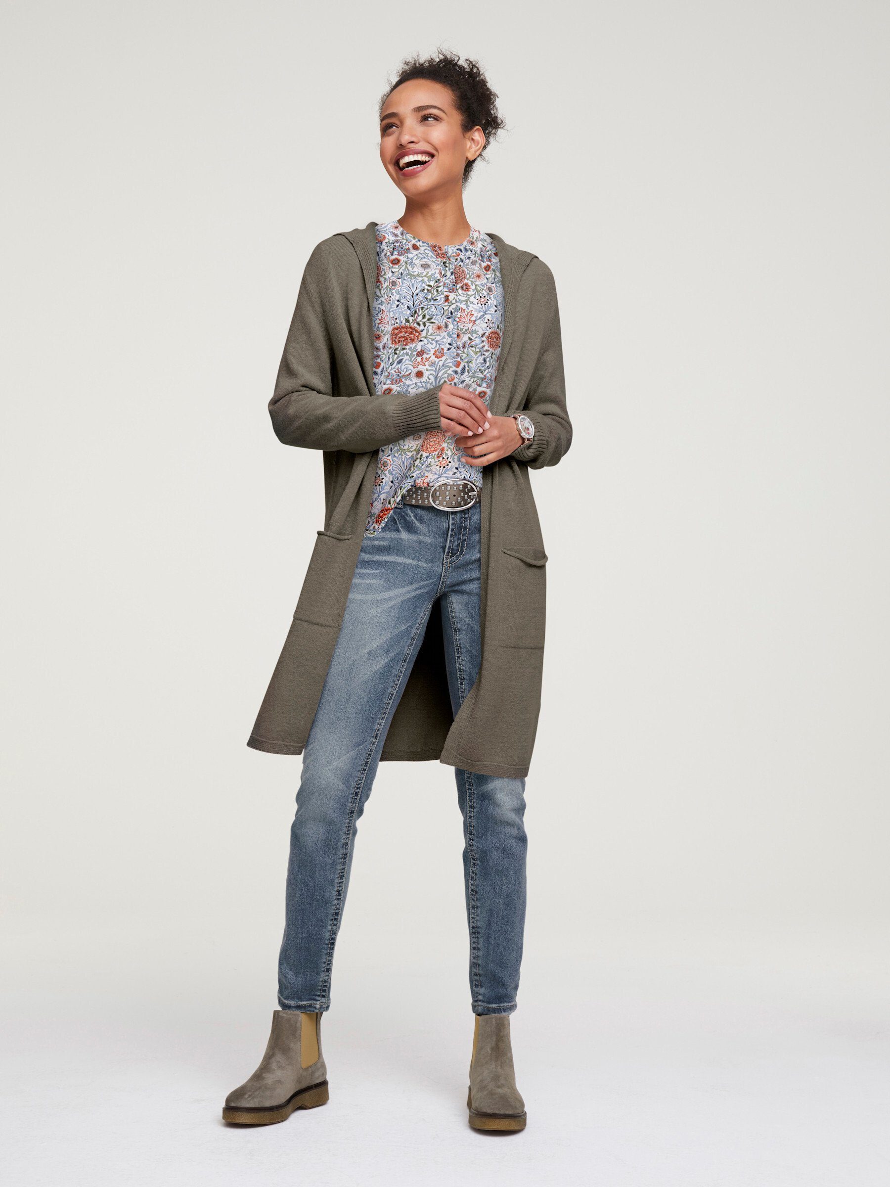 heine Longstrickjacke günstig online kaufen