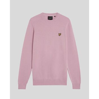 Lyle & Scott  Pullover KN2136V COTTON CREW-X574 PINK LIGHT günstig online kaufen