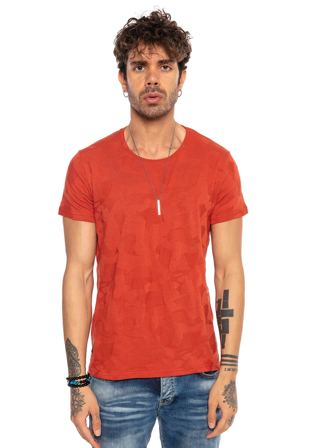 RedBridge T-Shirt "Cedar Rapids", mit innovativem "Pressed-Pieces"-Design günstig online kaufen