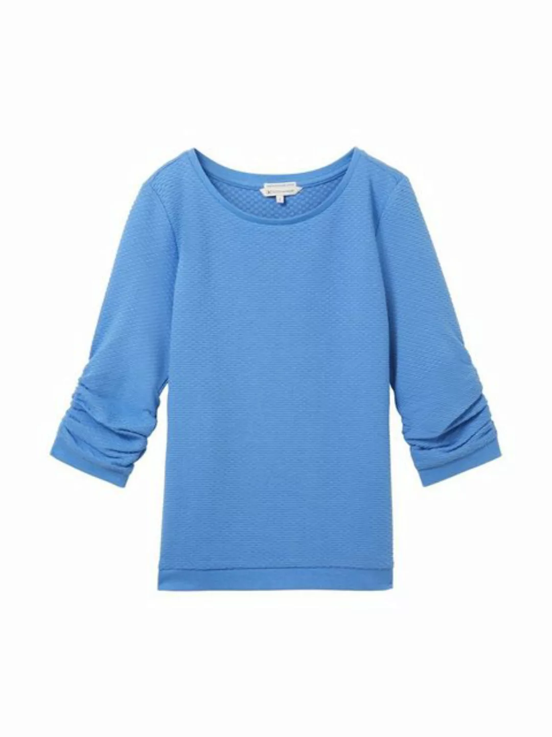 TOM TAILOR Sweatshirt (1-tlg) Drapiert/gerafft günstig online kaufen