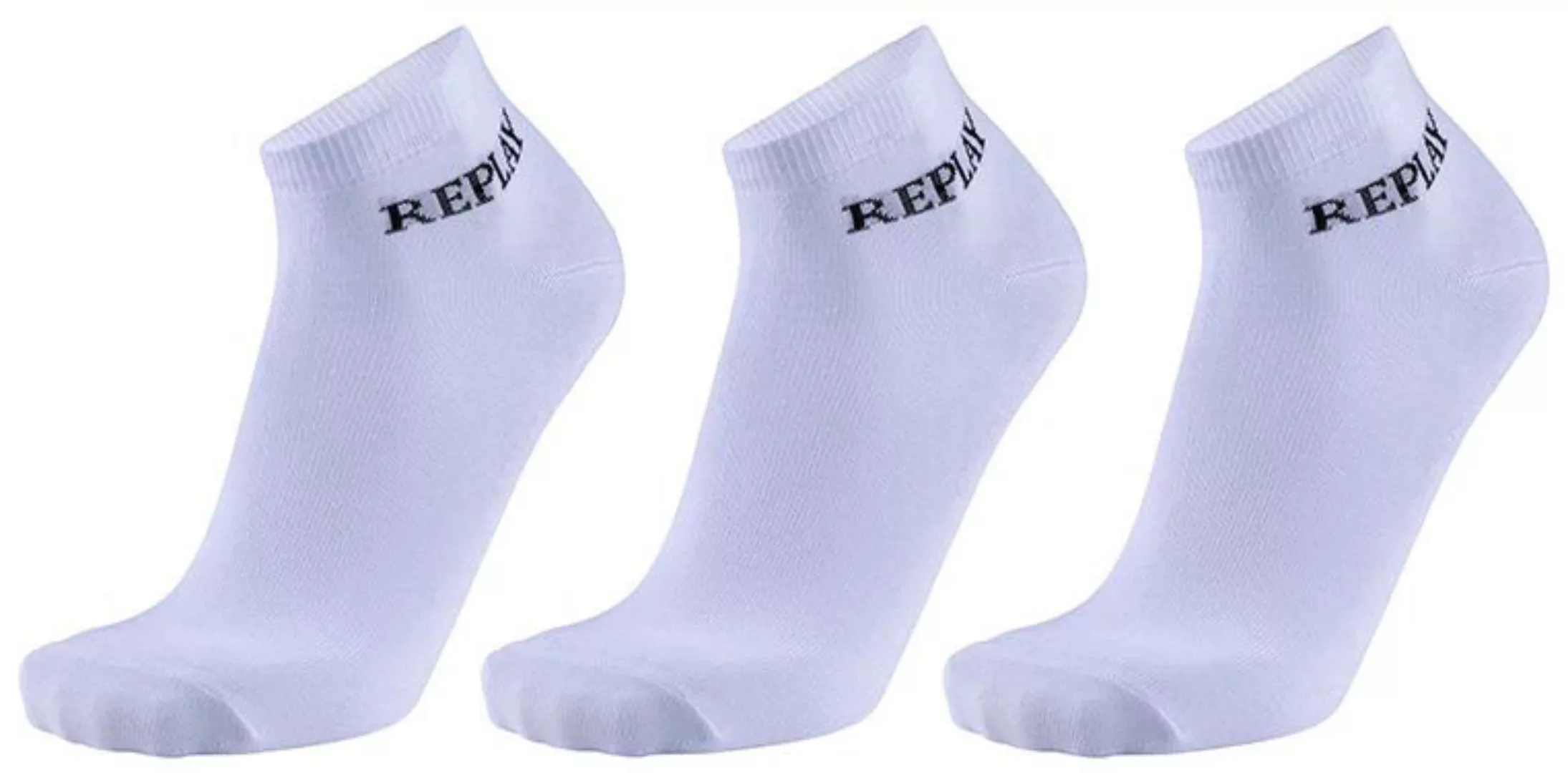 Replay Sneakersocken, (Packung), mit Logoschriftzug günstig online kaufen