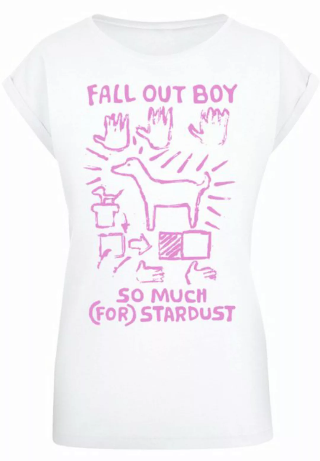 F4NT4STIC T-Shirt "Fall Out Boy Pink Dog So Much Stardust", Premium Qualitä günstig online kaufen