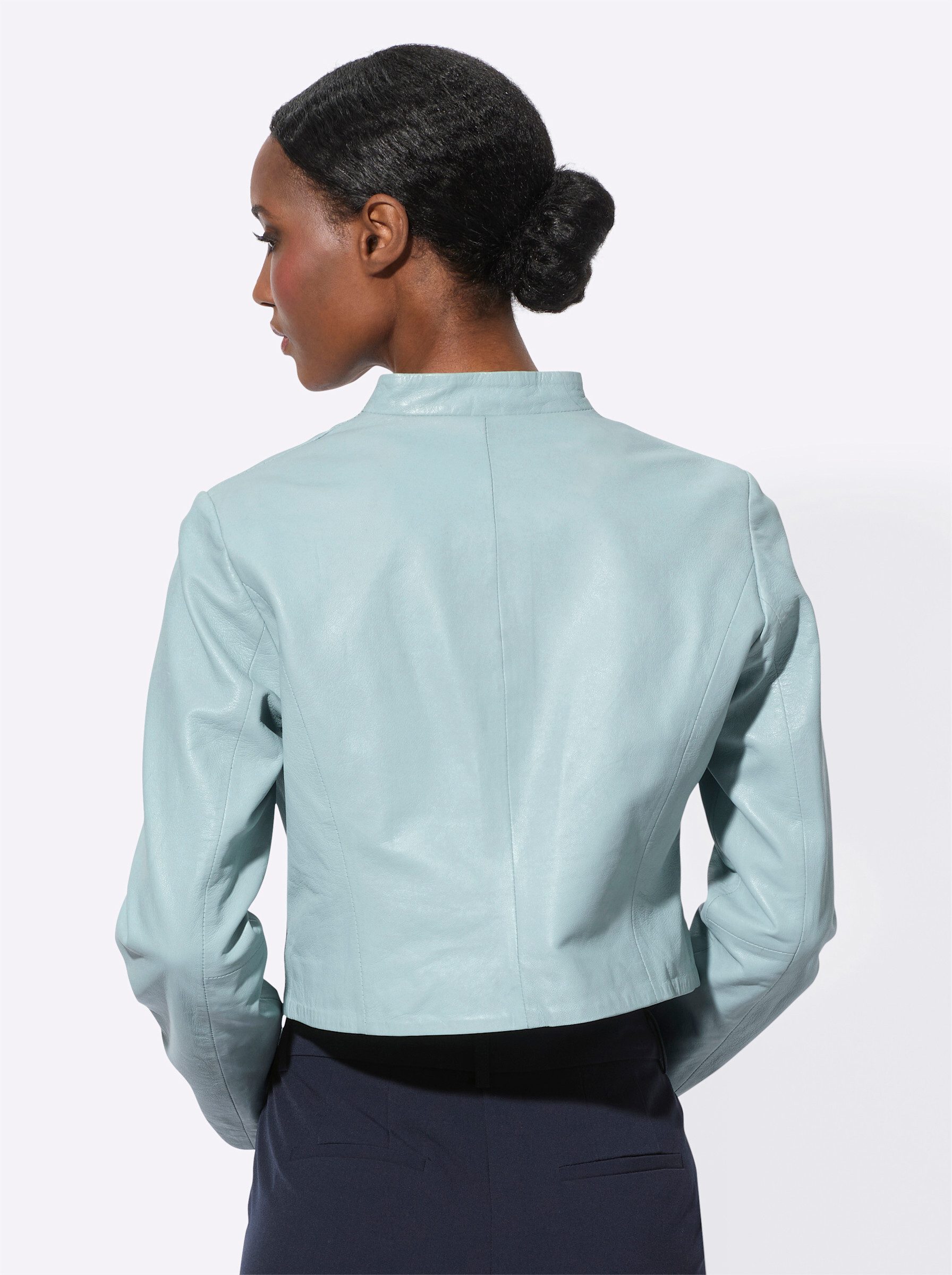 Mainpol Blusenblazer Lederblazer günstig online kaufen