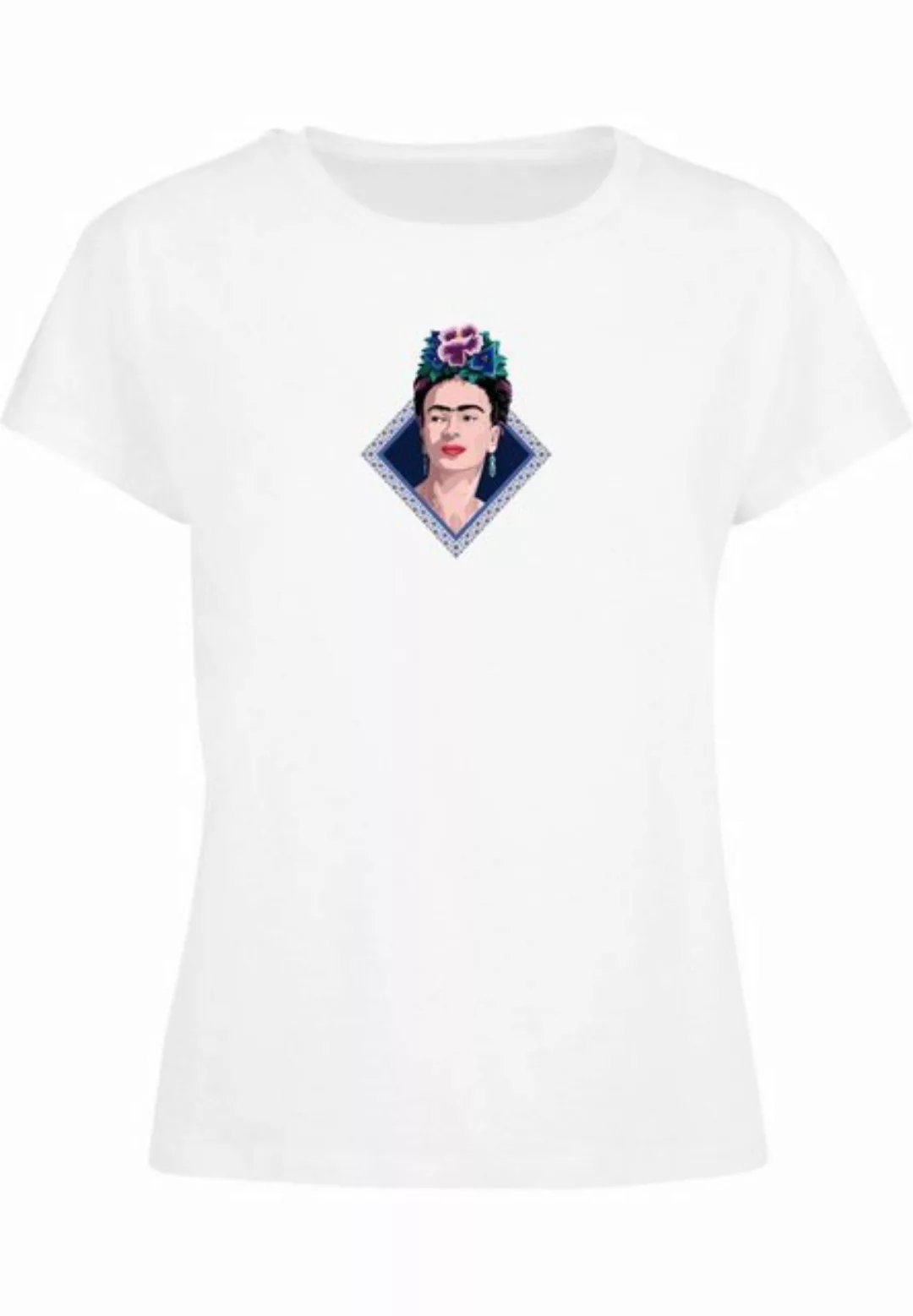 Merchcode T-Shirt Merchcode Damen Ladies Frida Kahlo - Square Box Tee (1-tl günstig online kaufen
