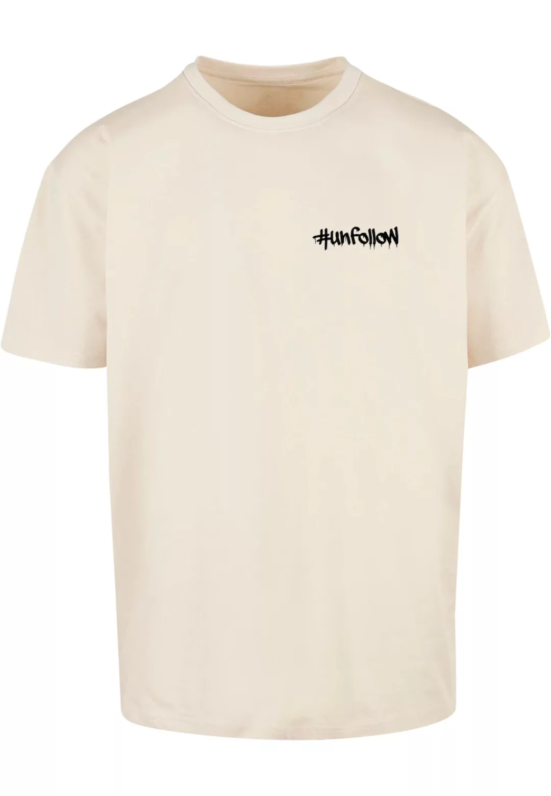 Merchcode T-Shirt "Merchcode Herren Unfollow front X Oversize Tee", (1 tlg. günstig online kaufen