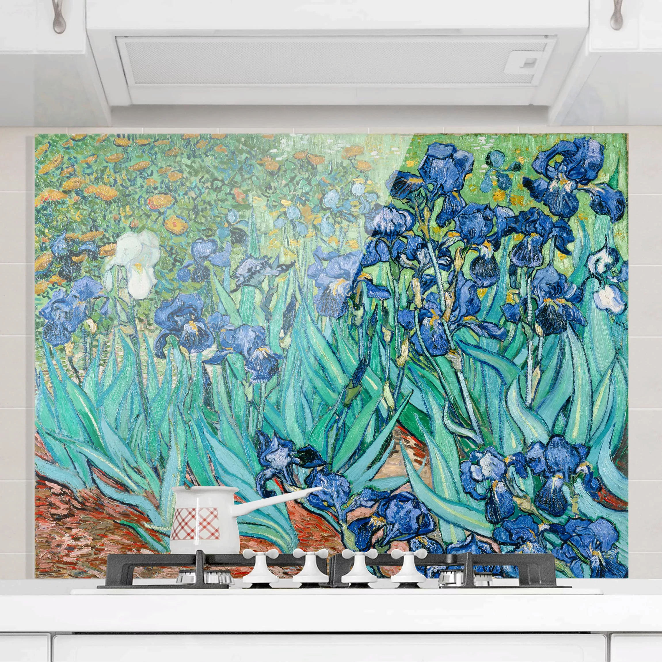 Spritzschutz Vincent van Gogh - Iris günstig online kaufen