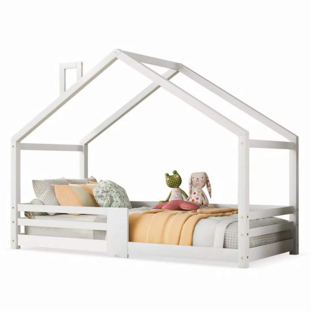 OKWISH Kinderbett Kinder Bett Jugendbett Holzbett Hausbett Kinderhaus Massi günstig online kaufen