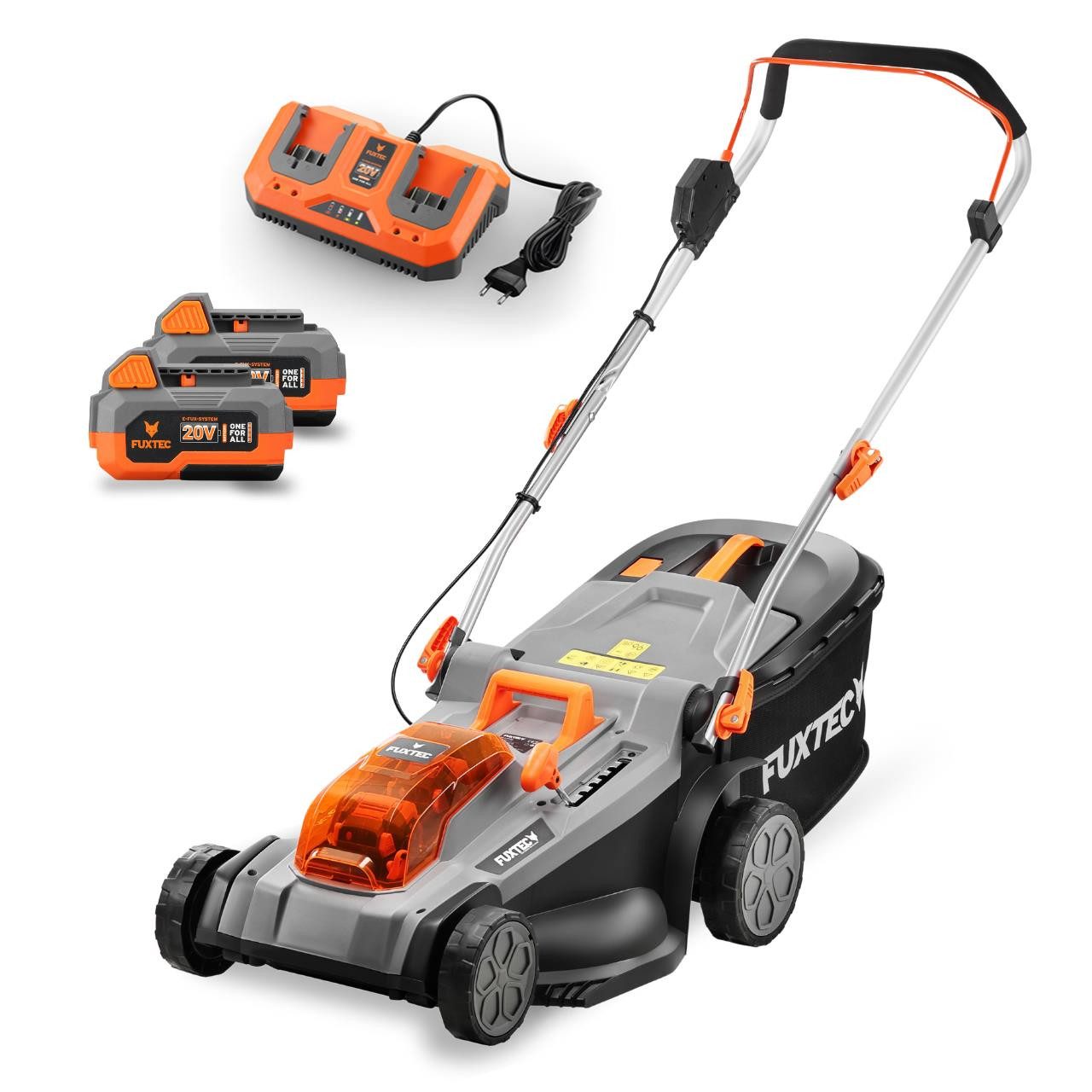 FUXTEC Akkurasenmäher FX-E2RM37SET, 37 cm Schnittbreite, günstig online kaufen