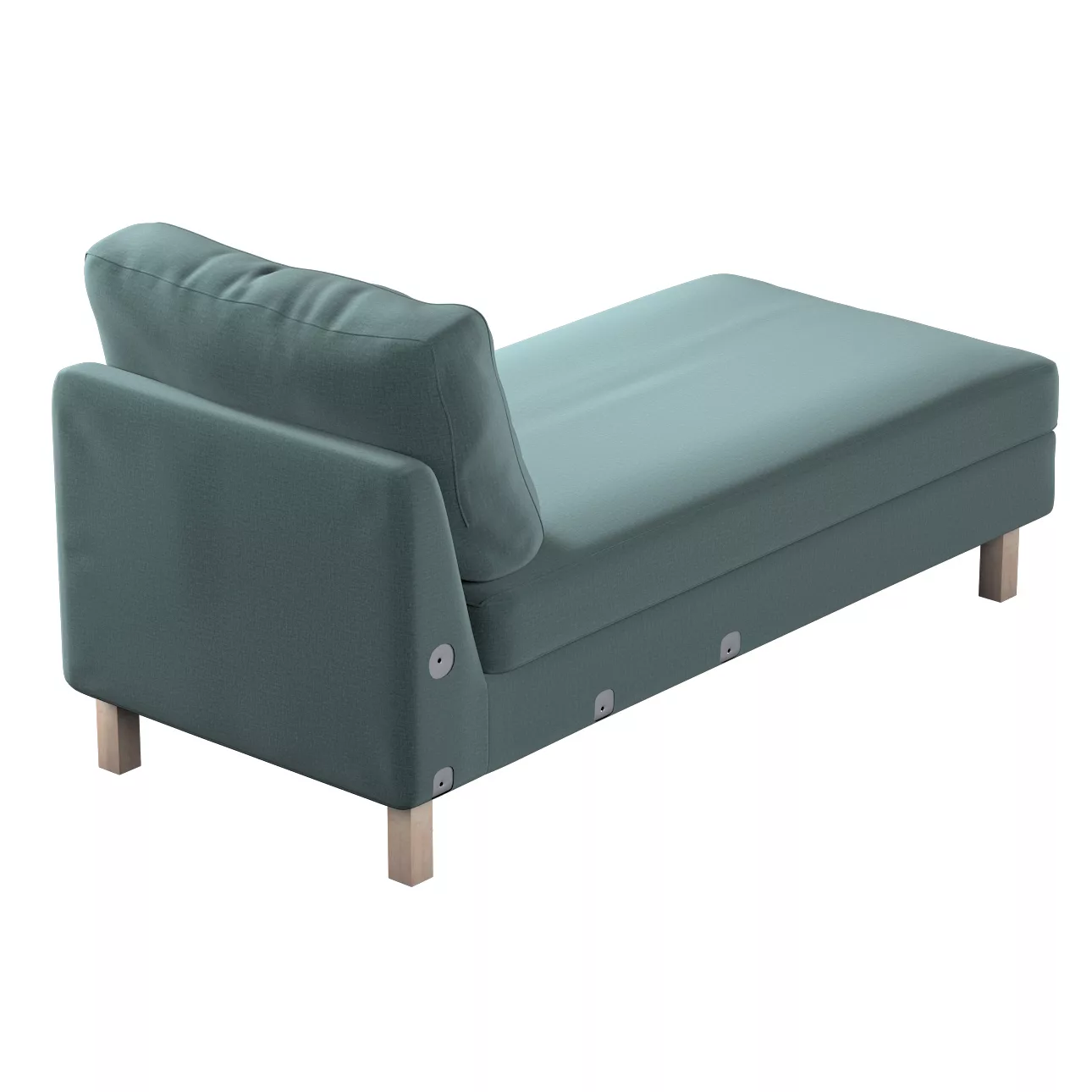 Bezug für Karlstad Recamiere Zustellsofa, kurz, smaragdgrün, Bezug für Karl günstig online kaufen