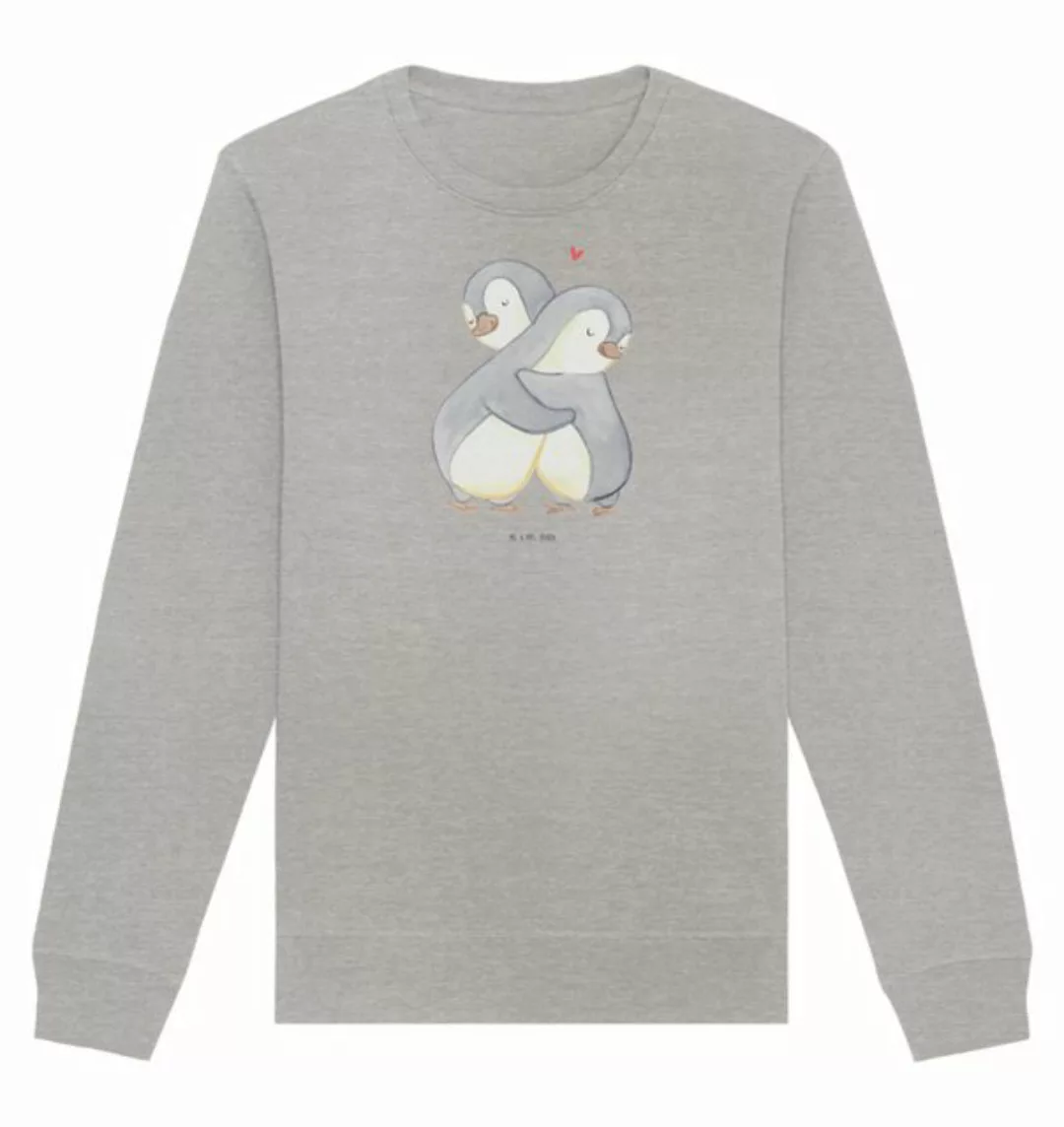 Mr. & Mrs. Panda Longpullover Größe M Pinguine Kuscheln - Heather Grey - Ge günstig online kaufen