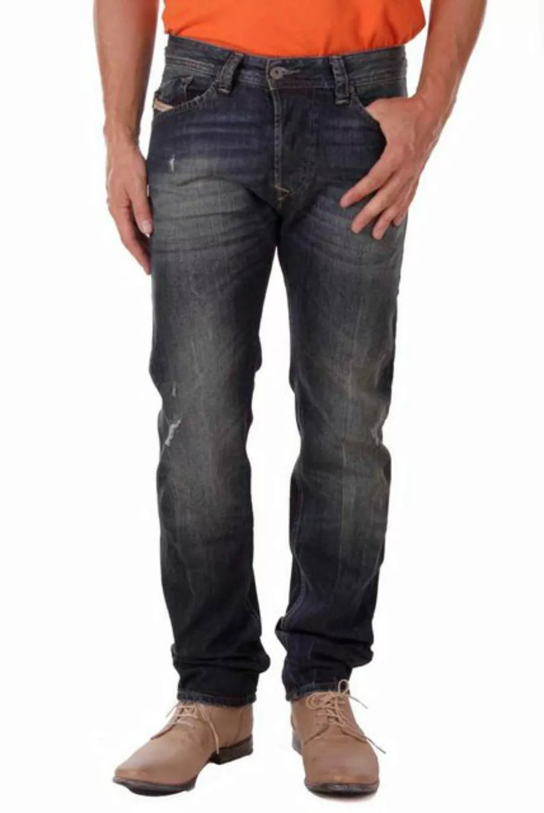 Diesel Tapered-fit-Jeans Diesel Herren Darron 0R0LM Jeans Hose Slim Tapered günstig online kaufen