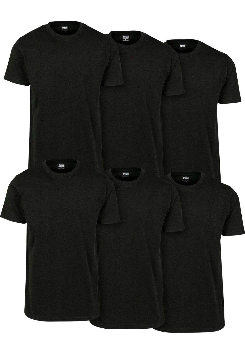 URBAN CLASSICS T-Shirt "Urban Classics Herren Basic Tee 6-Pack" günstig online kaufen