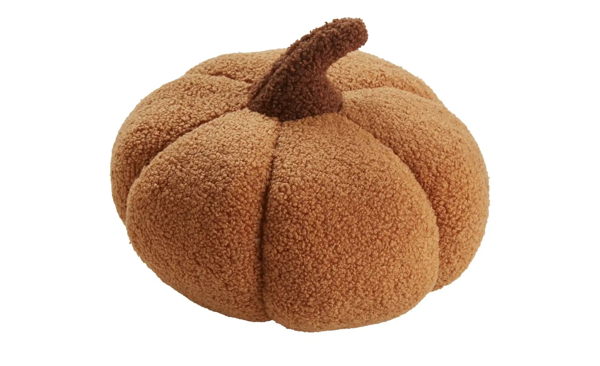 Kissen  Kürbis ¦ orange ¦ Maße (cm): B: 30 H: 30 Dekokissen & Decken > Kiss günstig online kaufen