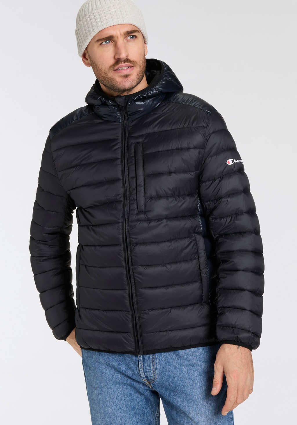 Champion Steppjacke "Hooded Jacket", mit Kapuze günstig online kaufen