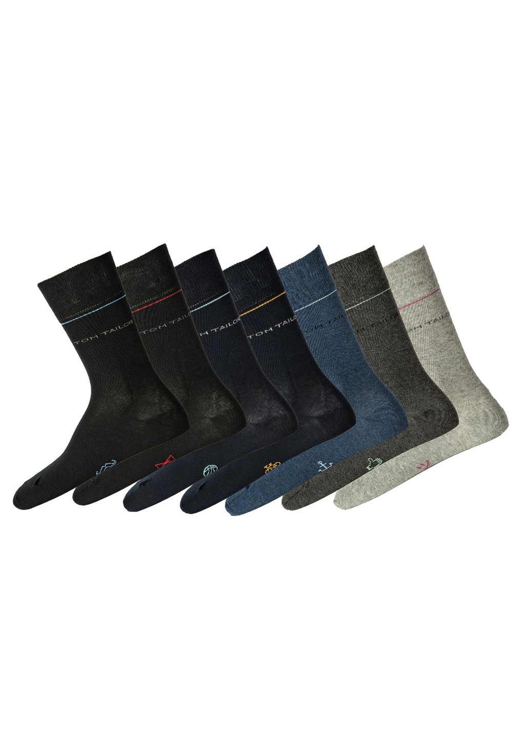 TOM TAILOR Socken "Socken 7er Pack" günstig online kaufen