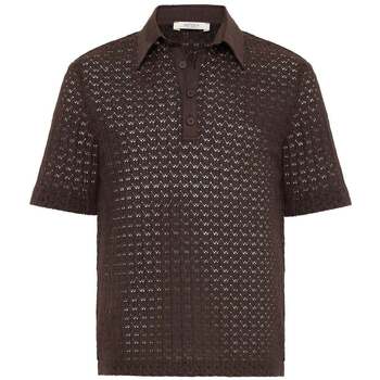 Antioch  T-Shirts & Poloshirts Maximino Open Textured Polo Collar T-Shirt günstig online kaufen