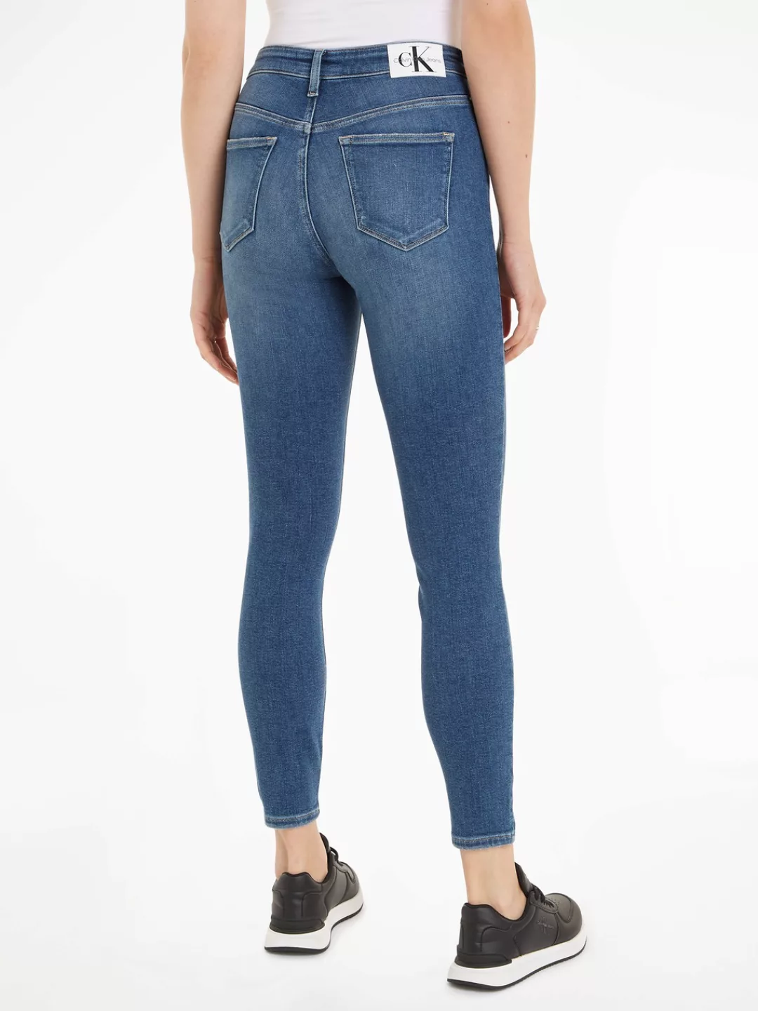 Calvin Klein Jeans Ankle-Jeans "HIGH RISE SUPER SKINNY ANKLE" günstig online kaufen
